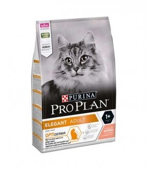 Pro Plan Elegant Derma Plus Somonlu 3 kg Kedi Maması kullananlar yorumlar